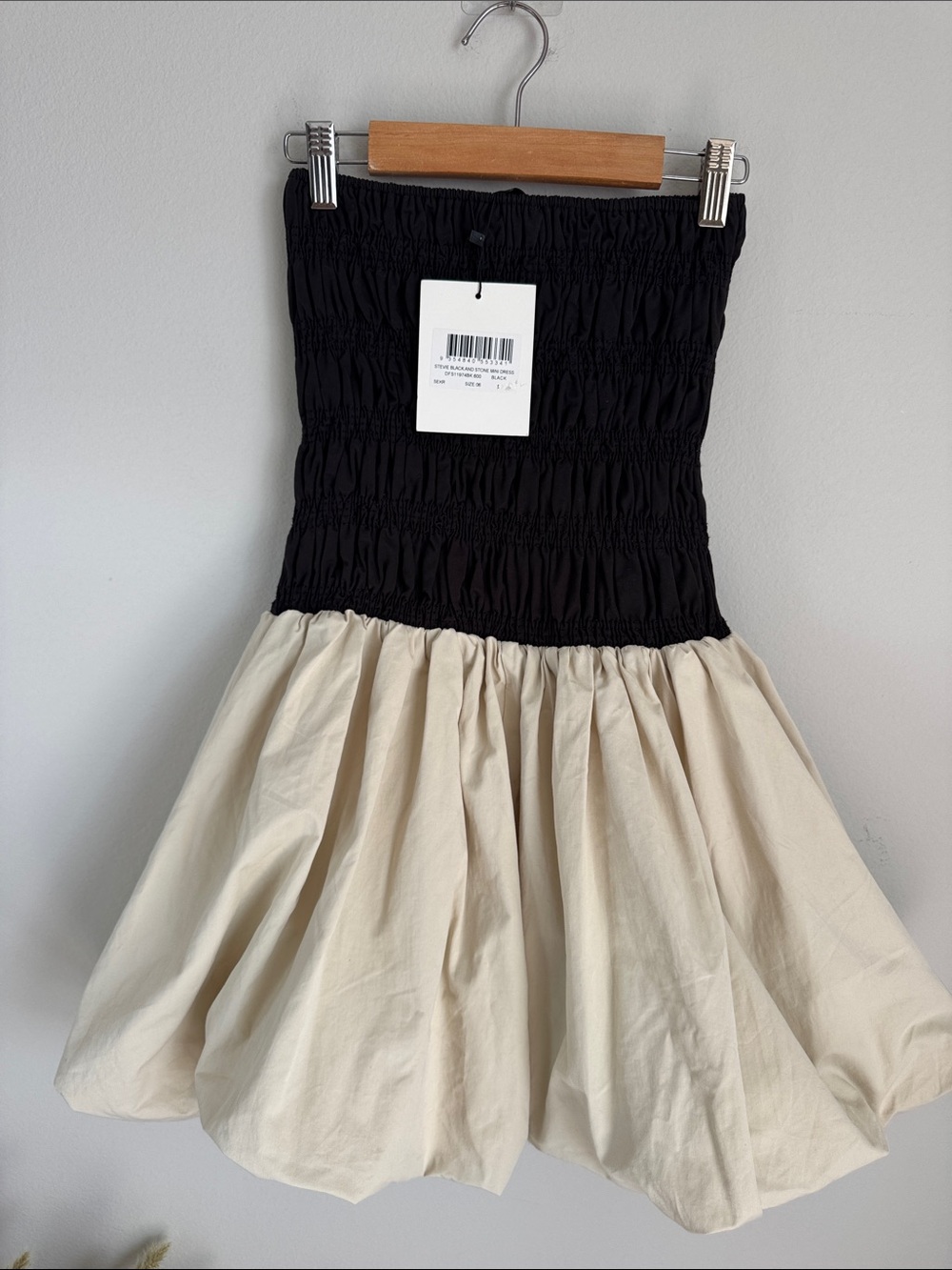 Dissh Stevie Black & Stone Mini Dress NWT Size Small - Picture 6 of 15
